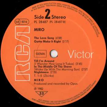 LP Miroslav Žbirka: Miro