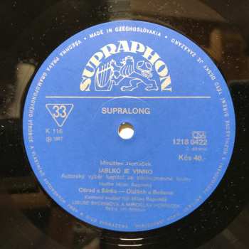 LP Miroslav Horníček: Jablko Je Vinno