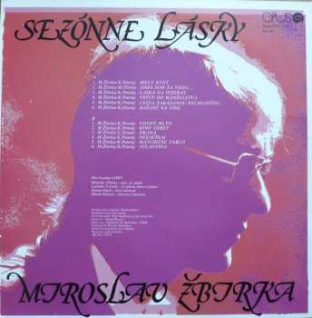 LP Miroslav Žbirka: Sezónne Lásky
