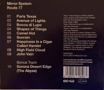 CD Mirror System: Route 77