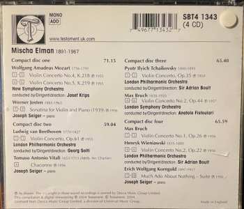 4CD/Coffret Ludwig van Beethoven: Violin Concertos: The Complete Decca Recordings, Vol.I 