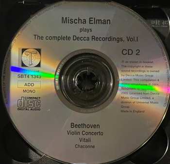 4CD/Coffret Ludwig van Beethoven: Violin Concertos: The Complete Decca Recordings, Vol.I 