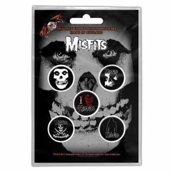 Merch Misfits: Ensemble de plaques Skull 