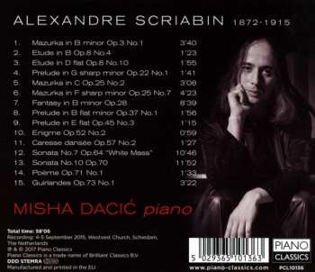 CD Misha Dacic: Scriabin