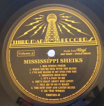 LP Mississippi Sheiks: Complete Recorded Works Presented In Chronological Order, Volume 3