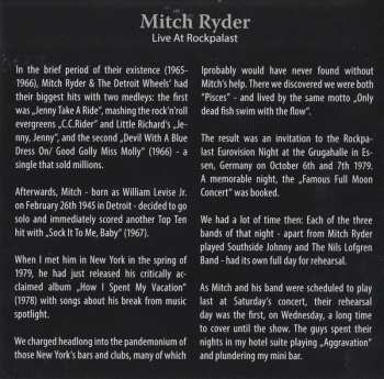 3CD/2DVD Mitch Ryder: Live At Rockpalast
