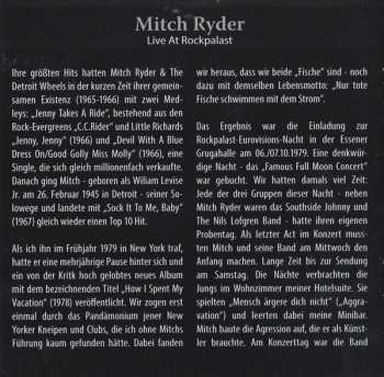 3CD/2DVD Mitch Ryder: Live At Rockpalast