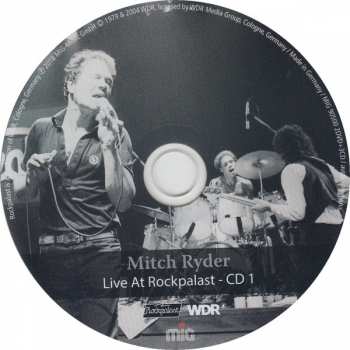 3CD/2DVD Mitch Ryder: Live At Rockpalast