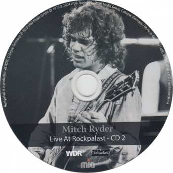3CD/2DVD Mitch Ryder: Live At Rockpalast