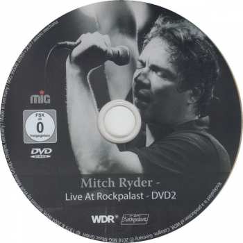 3CD/2DVD Mitch Ryder: Live At Rockpalast