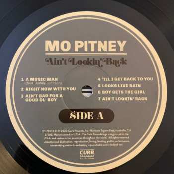 LP Mo Pitney: Ain't Lookin' Back