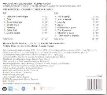 CD Modern Art Orchestra: The Peacock – Tribute To Zoltán Kodály