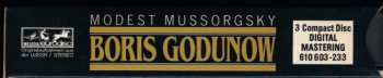3CD Modest Mussorgsky: Boris Godunow - Gesamtaufnahme in russischer Sprache