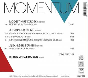 CD Johannes Brahms: Momentum