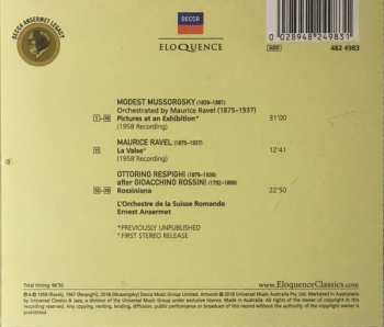 CD Maurice Ravel: Pictures At An Exhibition / La Valse / Rossiniana
