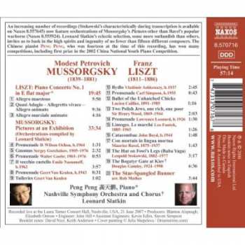 CD Franz Liszt: Pictures At An Exhibition / Piano Concerto No. 1