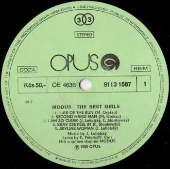 LP Modus: The Best Girls