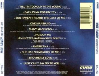 CD Moe Bandy: Greatest Hits