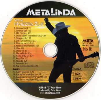 CD Metalinda: Moja Hviezda Žije (No 16) DIGI