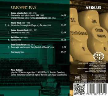 SACD Mona Hartmann: Chaconne 1927