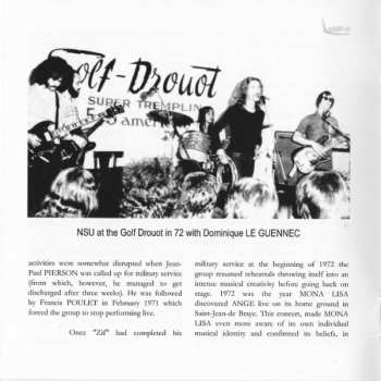 CD Mona Lisa: L'Escapade