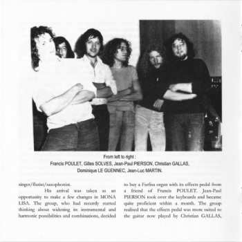 CD Mona Lisa: L'Escapade