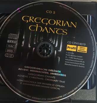 5CD P. Johannes Berchmans Göschl: Gregorian Chants - Gregorianische Gesänge Des Kirchenjahres