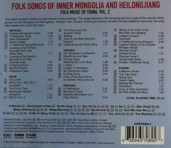 CD Mongols: Folk Songs Of Inner Mongolia And Heilongjiang