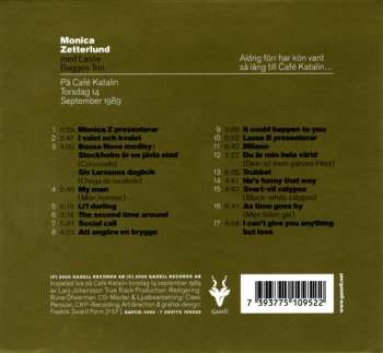 CD Monica Zetterlund: På Café Katalin Torsdag 14 September 1989