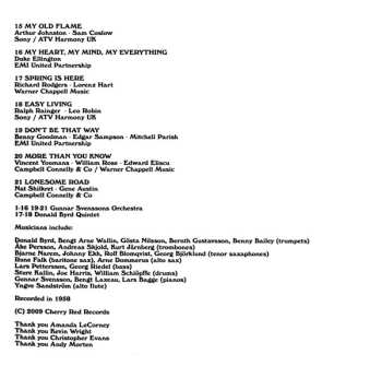 CD Monica Zetterlund: Swedish Sensation