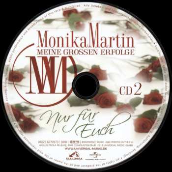 3CD Monika Martin: Meine Grossen Erfolge - Nur Für Euch