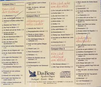 3CD/Coffret Montanara Chor: Es Löscht Das Meer Die Sonne Aus (Das Beste Aus 40 Jahren)