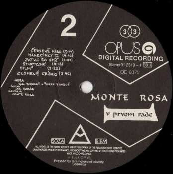 LP Monte Rosa: V Prvom Rade
