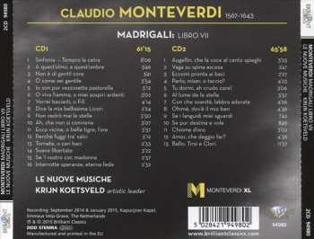2CD Claudio Monteverdi: Madrigali VII