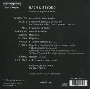 15CD/Coffret Johann Sebastian Bach: Bach & Beyond LTD