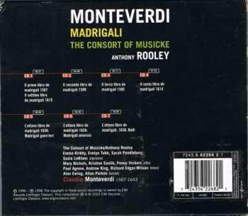 7CD/Coffret Claudio Monteverdi: Madrigali