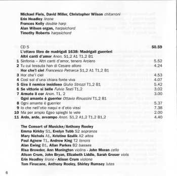 7CD/Coffret Claudio Monteverdi: Madrigali