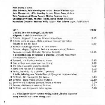 7CD/Coffret Claudio Monteverdi: Madrigali