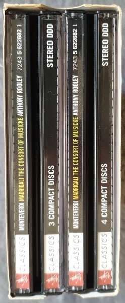 7CD/Coffret Claudio Monteverdi: Madrigali