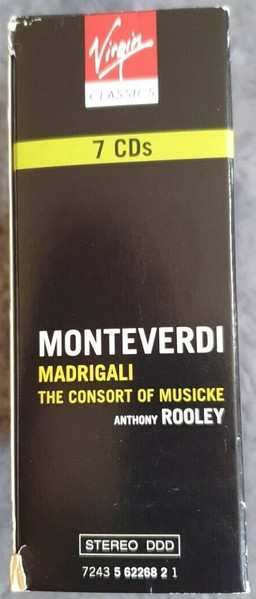 7CD/Coffret Claudio Monteverdi: Madrigali