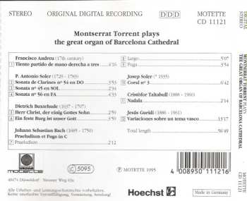 CD Montserrat Torrent: Montserrat Torrent Plays The Great Organ Of Barcelona Cathedral