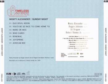 CD Monty Alexander: Sunday Night LTD