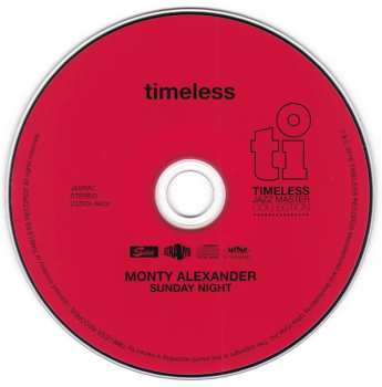 CD Monty Alexander: Sunday Night LTD