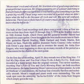 CD Moon Mullican: Moon's Rock