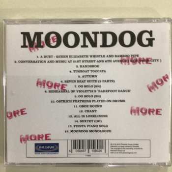 CD Moondog: More Moondog