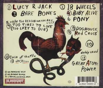 CD Moonshine Willy: Pecadores