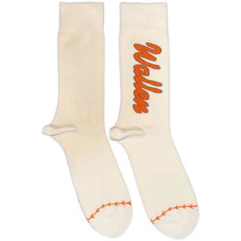 Merch Morgan Wallen: Chaussettes à la cheville Orange Logo Morgan Wallen Baseball