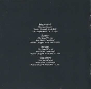 CD Morrissey: Suedehead (The Best Of Morrissey)