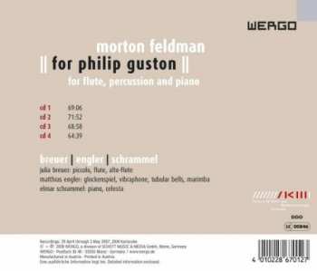 4CD/Coffret Morton Feldman: For Philip Guston