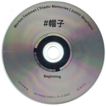 2CD Morton Feldman: Triadic Memories
